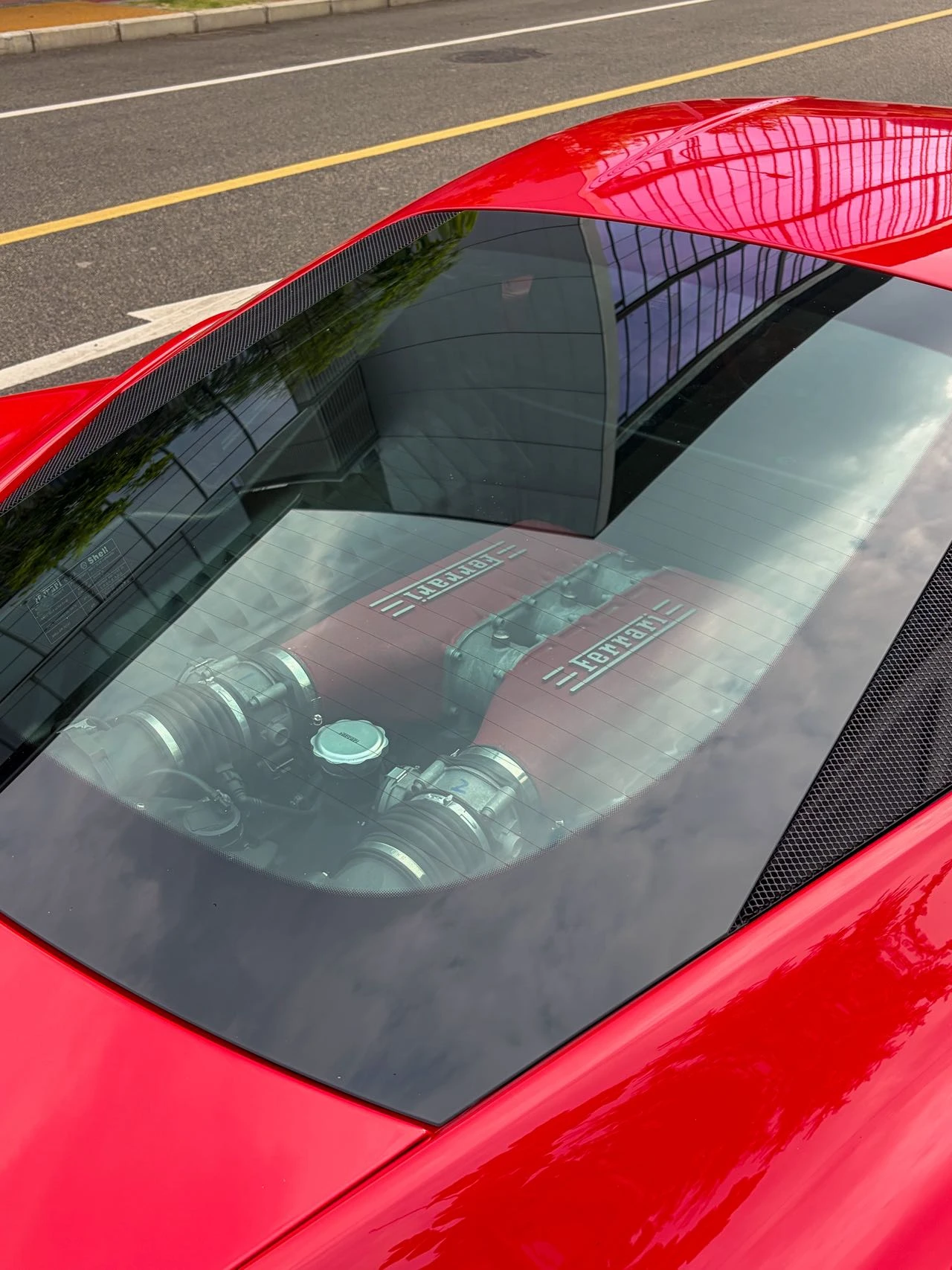 Ferrari 458 - engine