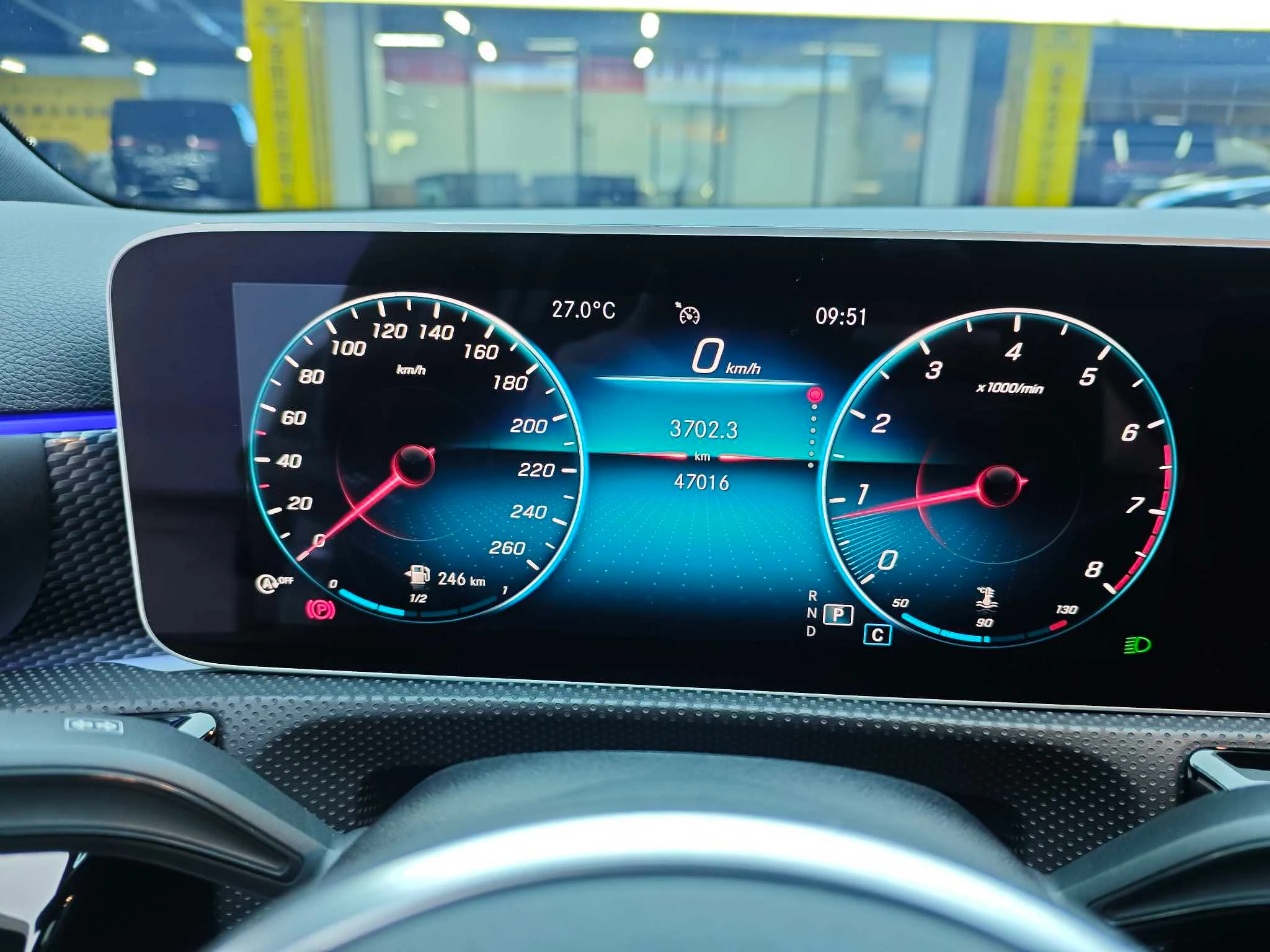 Mecedes Benz A200  - interior