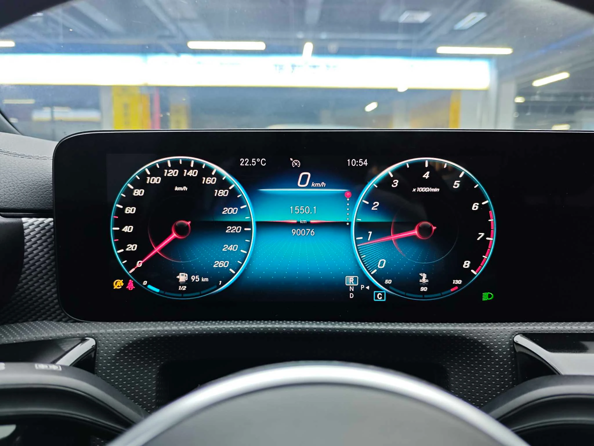 Mercedes Benz A180 - interior