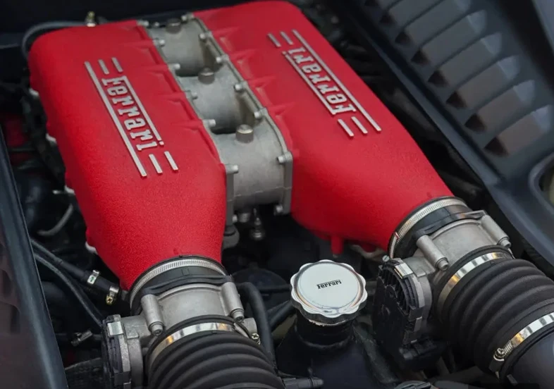 Ferrari  458  Ita Iia  China Limited Edition - engine