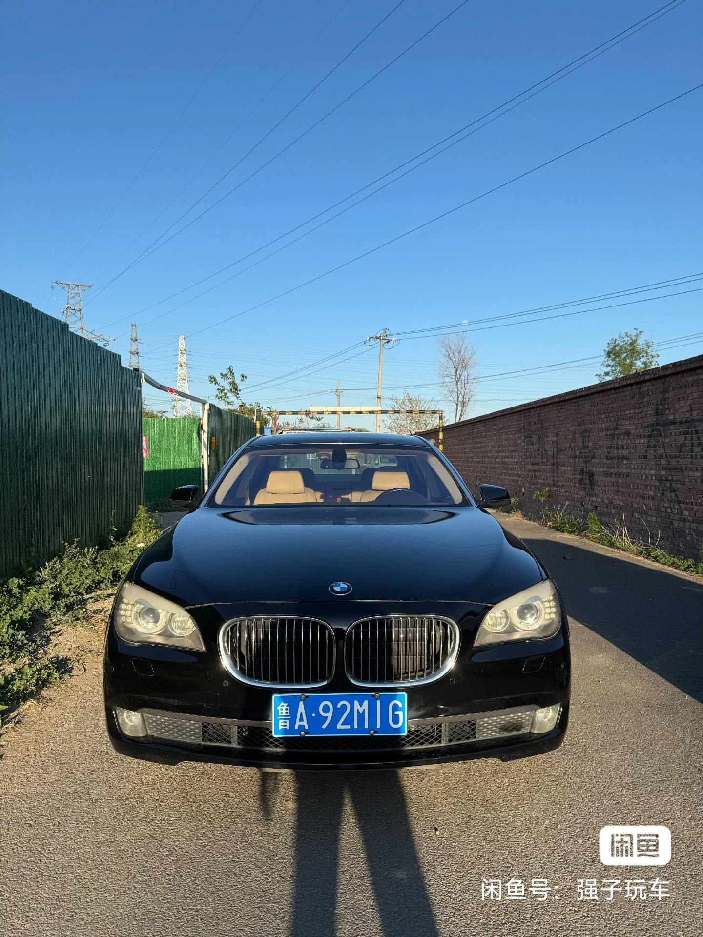 BMW 730Li - engine