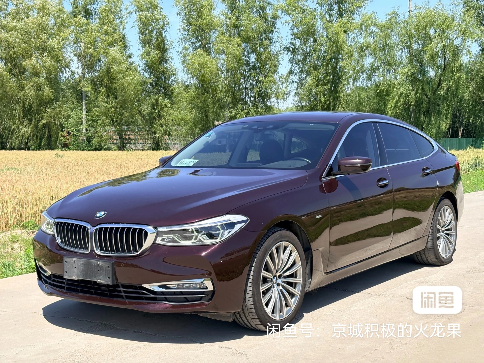 BMW Gran Turismo 630i - engine