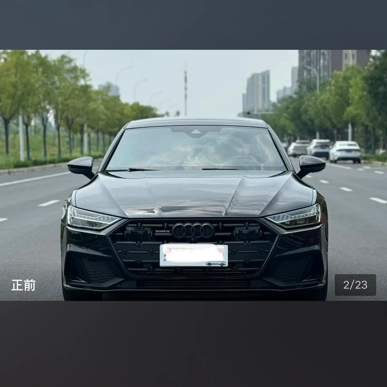 Audi A7L 55 Black Warrior Edition - exterior