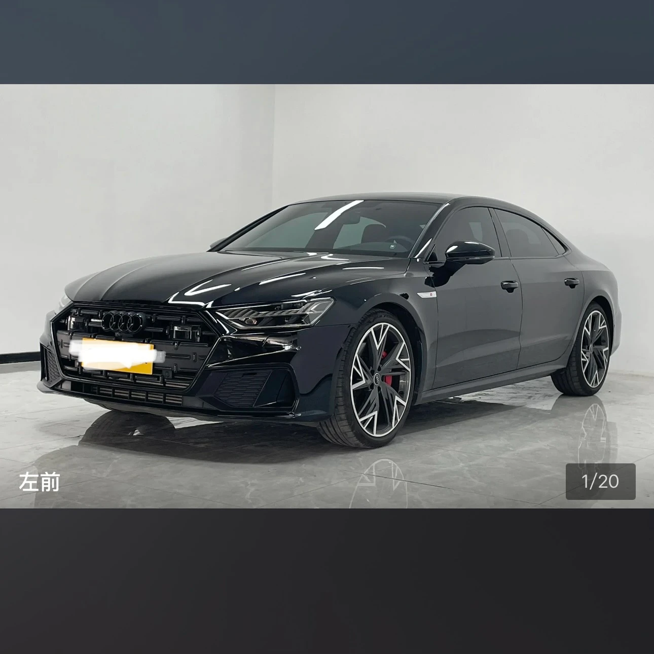 Audi A7L 55 Black Warrior Edition