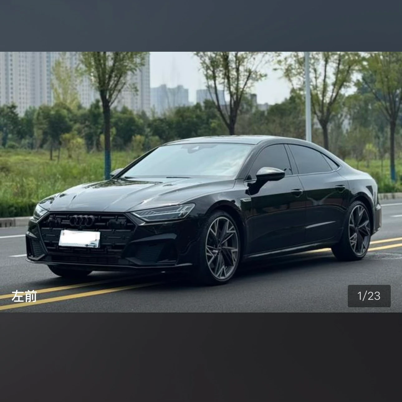 Audi A7L 55 Black Warrior Edition