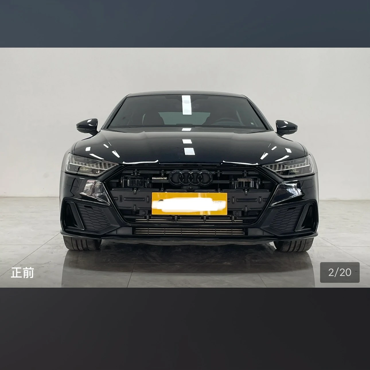 Audi A7L 55 TFSI Black Warrior