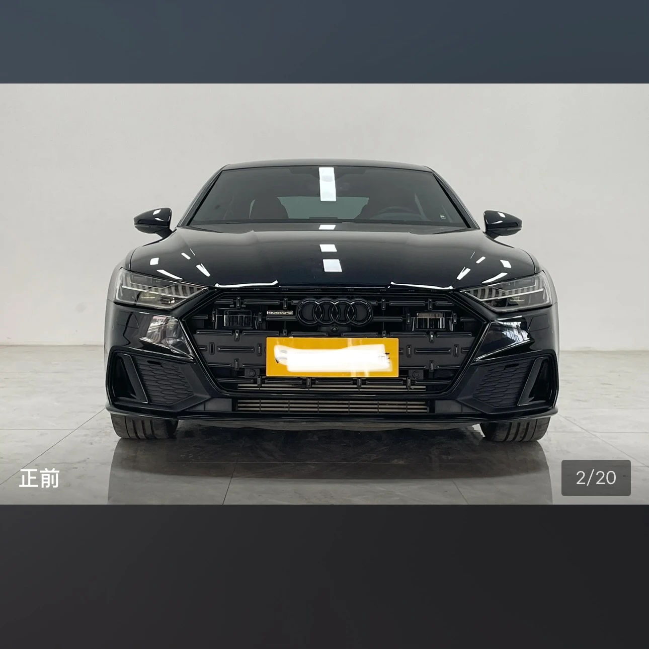 Audi A7L 55 Black Warrior Edition - exterior