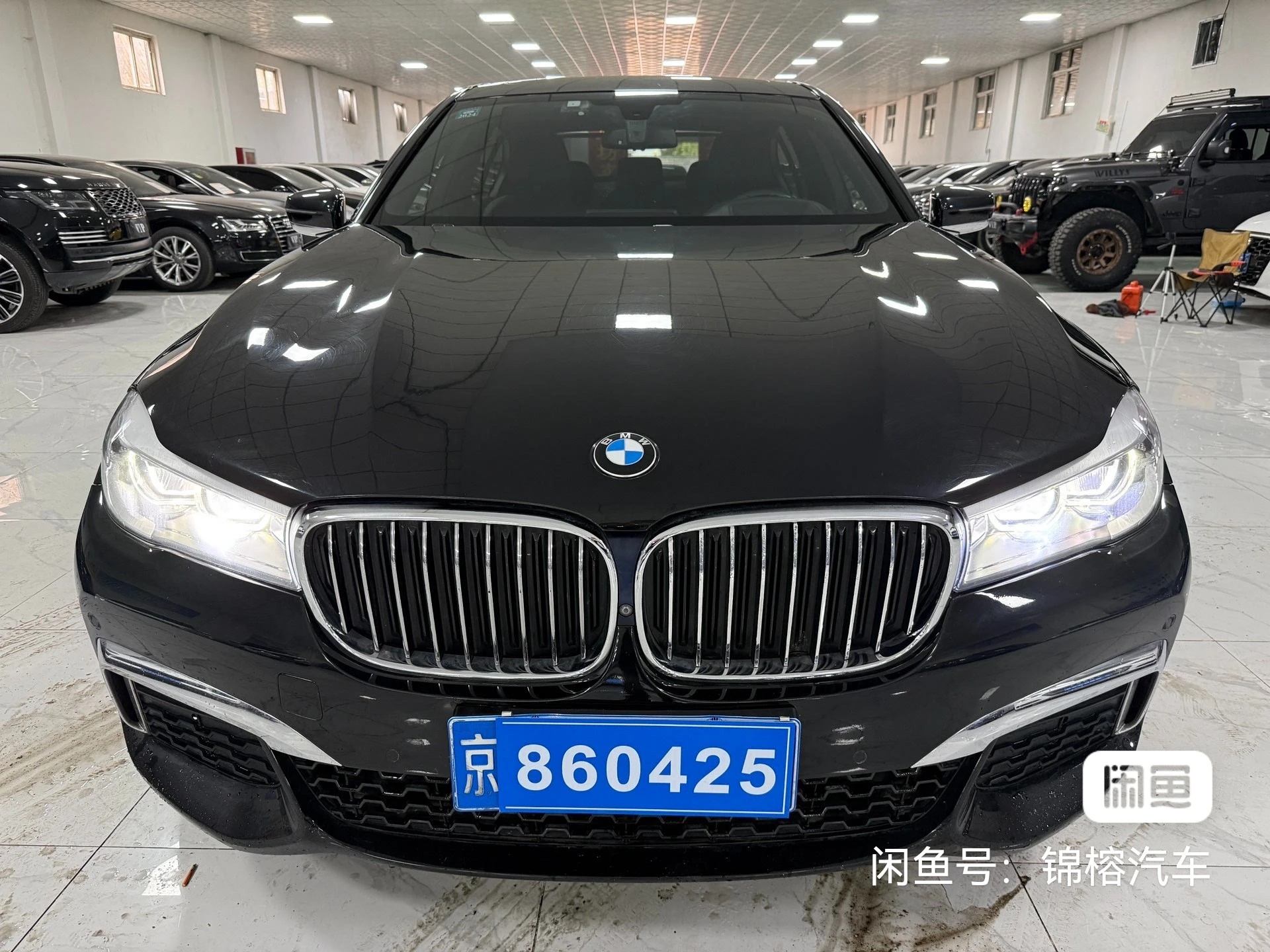 BMW 730Li - engine
